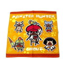 【新品未開封・未使用品】モンスターハンター MONSTER HANTAR ハンカチ(3)