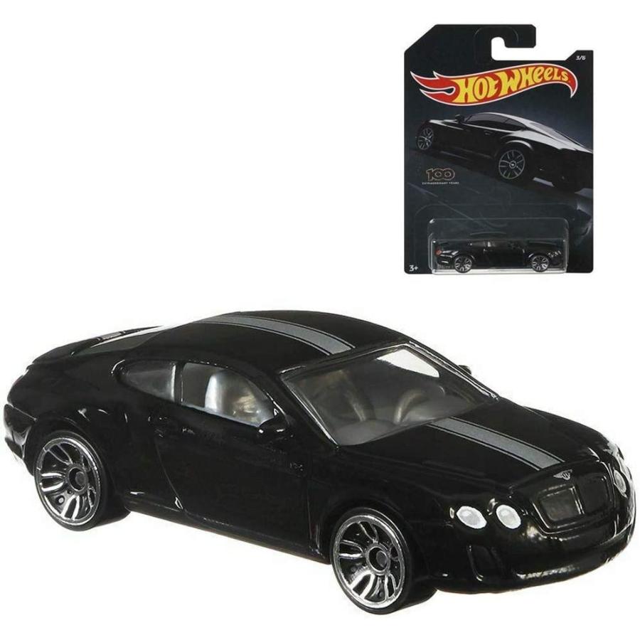 Hot Wheels 1:64 Scale Black Bentley Continental Supersports 3/6 Diecas...