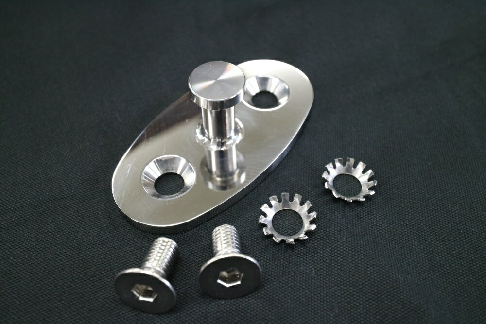 ジムニー SJ30、JA11〜JA22 リア用ドアキャッチ ステンレス