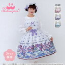 Metamorphose ブランド 公式 ドットチュールとはしごレースで控えめながらロマンティック Lolita 甘ロリ ドレス ワンピース 可愛い おしゃれ 大きいサイズ 薔薇 バラ 青木美沙子さん着用