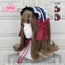 【予約】メタモルフォーゼ ストロベリーガーデンフリルヘッドドレス【ロリータファッションロリィタ】【2026年2月~2026年3月入荷】