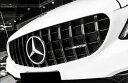 BENZ メルセデス ベンツ C-Class AMG パナメリカーナ グリル W205 S205 C205 前期用AMG GTRタイプ艶黒グリル C200 C180 C250 C43 C45