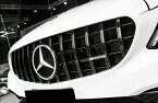 BENZ メルセデス・ベンツ C-Class AMG パナメリカーナ グリル W205 S205 C205 前期用AMG GTRタイプ艶黒グリル C200 C180 C250 C43 C45