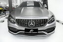 BENZ メルセデス ベンツ C-Class W205 S205 C205 C63 前期用パナメリカーナグリル AMG GTRタイプ ブラック仕様 グリル