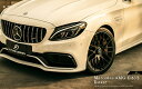 BENZ メルセデス ベンツ C-Class W205 S205 C205 C63 前期用パナメリカーナグリル AMG GTRタイプ メッキ ブラック仕様 グリル