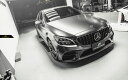 BENZ メルセデス ベンツ C-Class AMGパナメリカーナグリル W205 S205 C205 後期車専用AMG GTRタイプ ブラック グリル C200 C180 C250 C43 C45