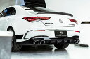 【FUTURE DESIGN】BENZ メルセデス・ベンツ CLA-Class W118 C118 X118 専用 CLA45ルック ディフューザー カスタム　エアロ AMG