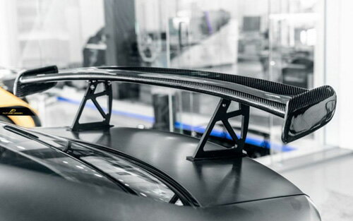 【FUTURE DESIGN】BENZ メルセデス ベンツ Cクラス W204 セダン C204 クーペトランク専用GT リア ウィング スポイラー 本物DryCarbon ドライカーボン AMG