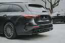 BENZ メルセデス・ベンツ C-Class W206 セダン S206 ワゴン C63仕様 リア ディフューザー 艶ありブラック C180 C200 C250