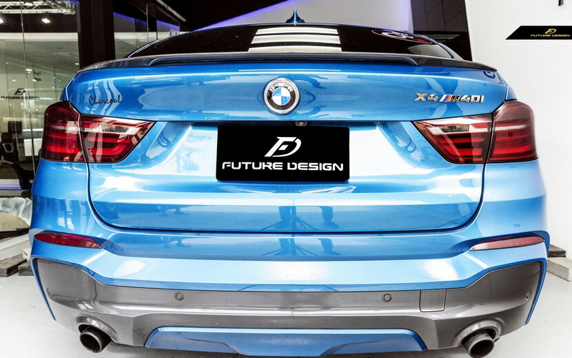 BMW Xシリーズ X4 F26 トランク用カーボン リアスポイラー ウィング DryCarbon ドライカーボン パフォーマンス