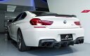 BMW 6シリーズ F06 F12 F13 Mスポーツバンパー用カーボン ディフューザー DryCarbon ドライカーボン パフォーマンス FD M-TECH　M6