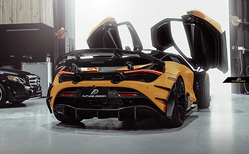 ��FUTURE DESIGN �����ʡ�McLaren �ޥ��顼��� 720S �ꥢ���ݥ��顼 �ꥢ������ ��ʪDrycabon �ɥ饤�����ܥ� �ѥե����ޥ�