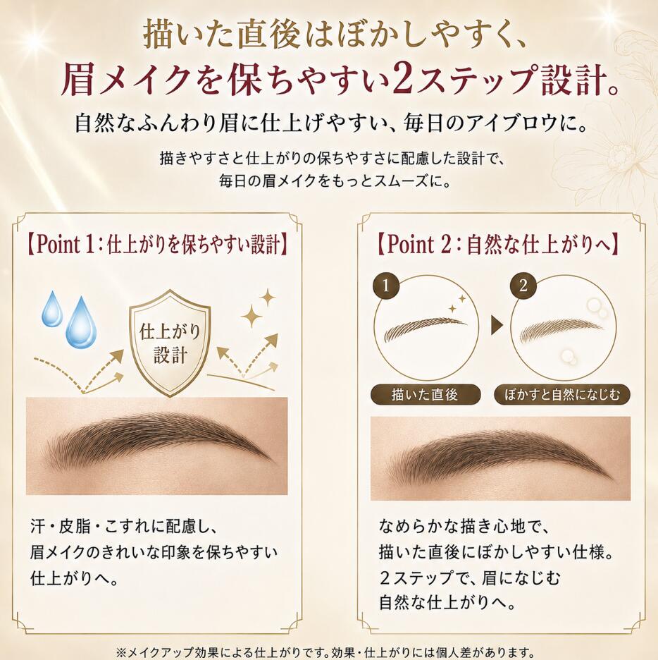 Papilio パピリオ ステイブロウ G リフィル 詰替え用 詰替 レフィル アイブロウペンシル 眉墨 消えにくい なめらか スルスル描ける ぼかし自在 眉メイク 時短 リフィル交換 001 002 日本製 パピリオ アイブロウ - Image 3