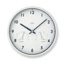 Lemnos(レムノス)Air clock 電波時計 ブラウン LC09-11W BW シンプル 掛け時計 インテリア 置き時計 おしゃれ 時計 祝い ギフト ...