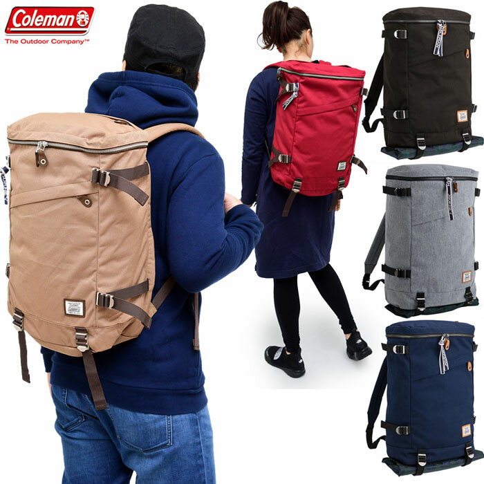 ＼最大500円OFFクーポン配布中／コールマン スクエアリュック JOURNEY/ジャーニー JN スカウトマスター(25L)[全5色]Coleman JN SCOUTMASTER メンズ レディース【鞄】_11802E(trip)