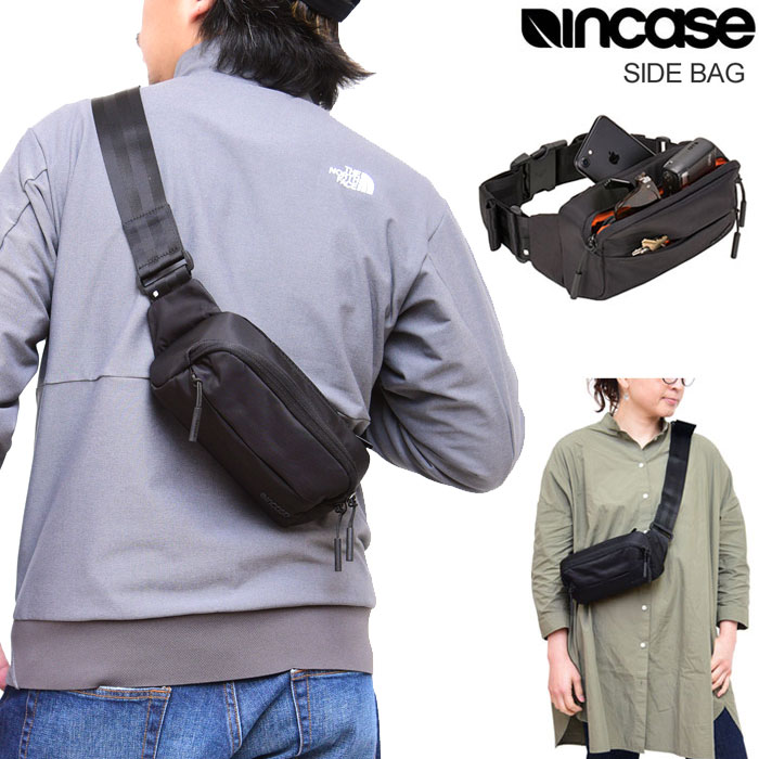 【正規取扱店】インケース ウエストバッグ サイドバッグ[ブラック]Incase SIDE BAG メンズ レディース【鞄】 1803trip新生活