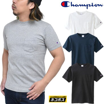 SALE 40％OFFチャンピオン Tシャツ Champion ベーシッククルーネックポケットTシャツ[全4色](C3M349)メンズ レディース【服】 sst 1903trip[M便 1/1]【返品交換・ラッピング不可】