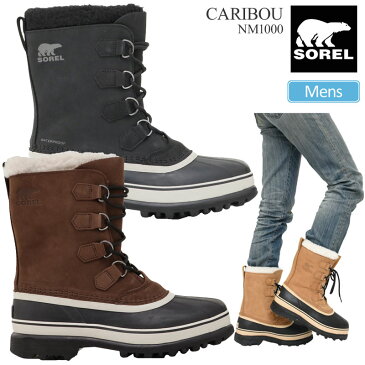 【正規取扱店】ソレル SOREL スノーブーツ メンズ カリブー CARIBOU WP 25-29cm NM1000 2022AW wbt【靴】2208trip