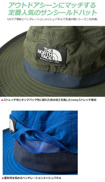 【正規取扱店】ノースフェイス THE NORTH FACE 帽子 UVケア メンズ レディース ホライズンハット HORIZON HAT NN41918 NN01707 20SS 19SS 2003trip[M便 1/1]