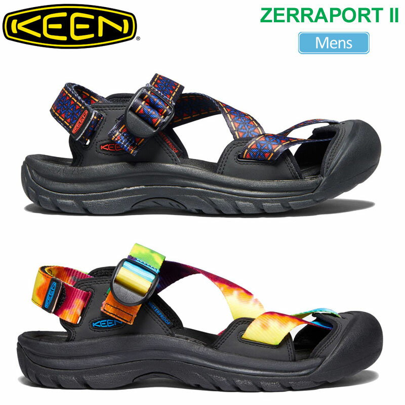 【正規取扱店】キーン KEEN メンズ サンダル ゼラポート2 ZERRAPORT 2 ブラック オリーブ タイダイ フラワー 25-29cm 1022418 1022419 1022420 1022421 21SS sdl【靴】2104trip