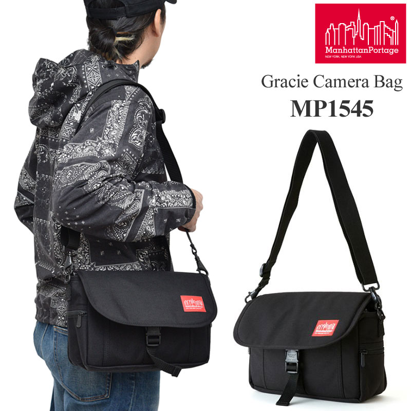 【正規取扱店】マンハッタンポーテージ Manhattan Portage ショルダーバッグ メンズ レディース グレイシーカメラバッグ Gracie Camera Bag MP1545【鞄】2101trip