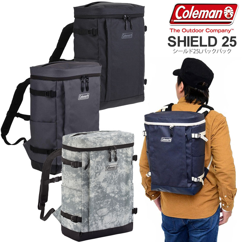 【正規取扱店】コールマン Coleman リュック 通勤 通学 メンズ レディース シールド25L SHIELD25 2021SS bpk【鞄】2104trip