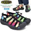 【正規取扱店】 キーン KEEN サンダル メンズ ニューポートレトロ NEWPORT RETRO オリジナルタイダイ 1018804 2024SS sdl【靴】2404trip