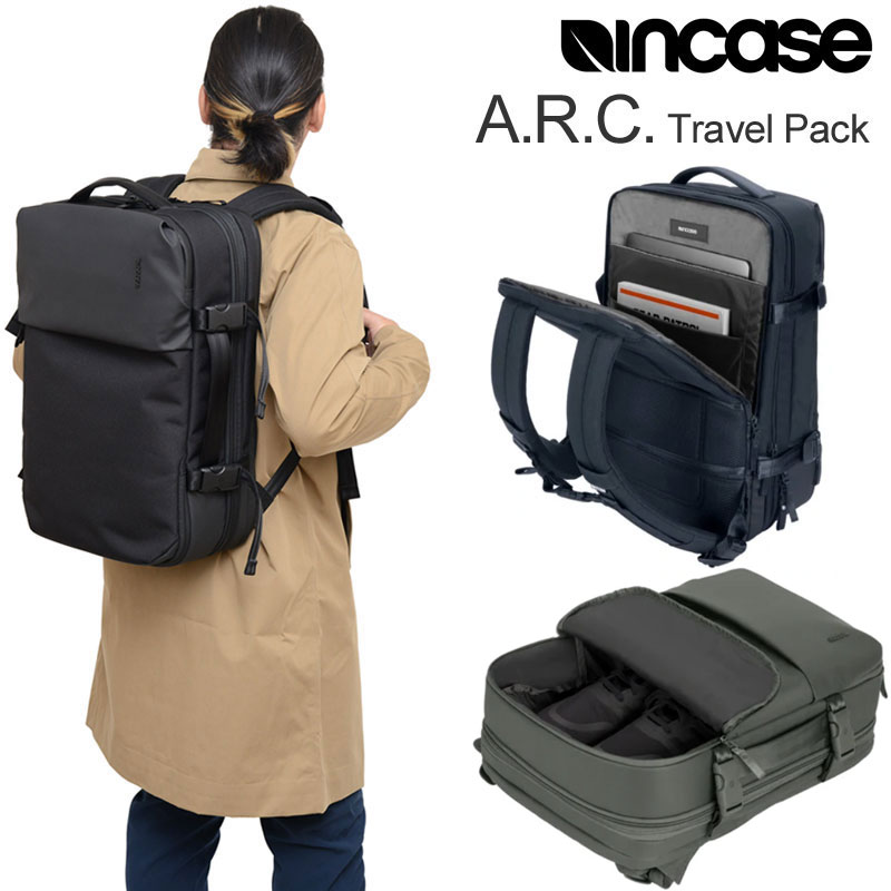 yK戵XzCP[X Incase bN Y fB[X ARCgxpbN A.R.C. TRAVEL PACK ubN lCr[ O[ 34L 137213053001 137213053002 137222053001 2022AW bpk bnsyz2210ripe