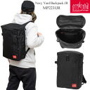 マンハッタンポーテージ リュック レディース 【正規取扱店】マンハッタンポーテージ Manhattan Portage リュック メンズ レディース ネイビーヤードバックパックJR ブラック Navy Yard Backpack JR MP2231JR bpk【鞄】2203ripe