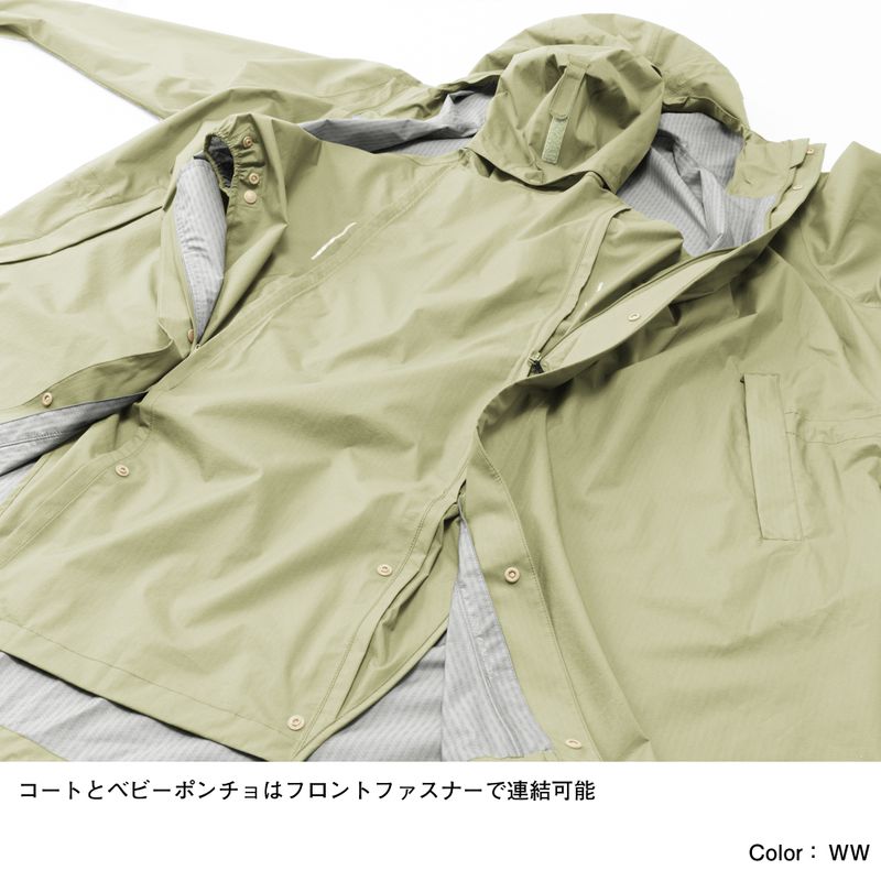 SALE 20％OFFノースフェイス THE NORTH FACE マタニティ ポンチョ レディース ベビー レインコート Maternity Rain Coat NPM12001 2022SS【服】2204trip【返品交換・ラッピング不可】