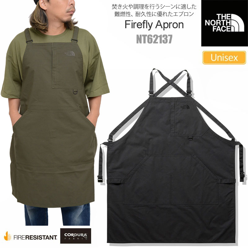 【正規取扱店】ノースフェイス THE NORTH FACE ファイヤーフライエプロン FIREFLY APRON ブラック ニュートープ NT62137 2022SS 2203trip