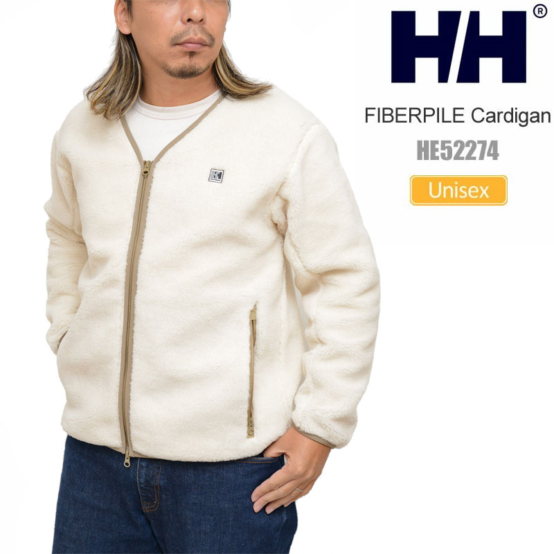 ヘリーハンセン HELLY HANSEN フリース メンズ レディース ファイバーパイルカーディガン FIBERPILE Cardigan HE52274 2022AW【服】2209trip【返品交換・ラッピング不可】