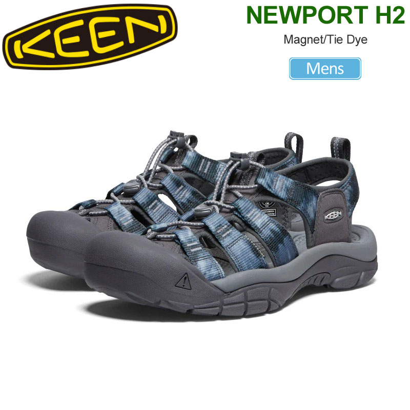 キーン KEEN サンダル メンズ ニューポートH2 エイチツー NEWPORT H2 Magnet Tie Dye マグネットタイダイ 1027123 2023SS sdl2305ripe