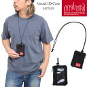 マンハッタンポーテージ Manhattan Portage パスケース ポーチ メンズ レディース ベッセルIDケース Vessel ID Caseブラック M...