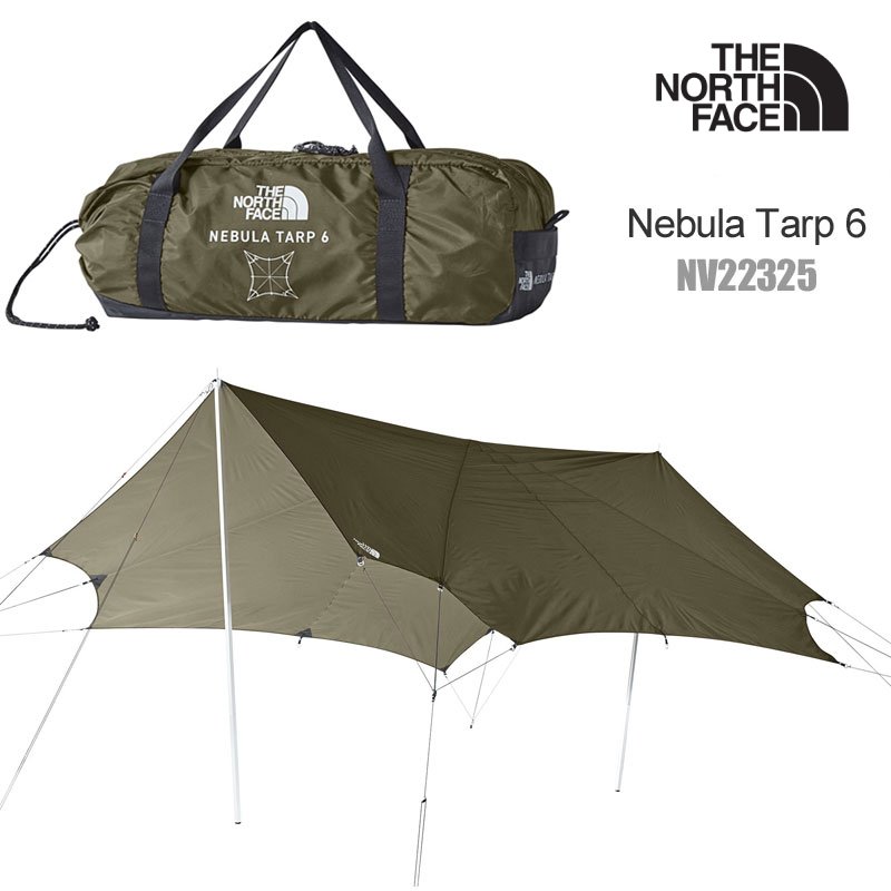 SALE 20％OFF ノースフェイス THE NORTH FACE キャンプ用品 タープ テント ネブラタープ6 Nebula Tarp 6 ニュートープグリーン NV22325 2023SS cpg 2305trip【返品交換・ラッピング不可】