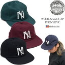 クーパーズタウンボールキャップ COOPERSTOWN BALL CAP 帽子 アメリカ製 メンズ レディース 1935NYBYC ウールセージキャップ WOOL SAGE CAP 2023AW 2310ripe