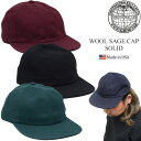 クーパーズタウンボールキャップ COOPERSTOWN BALL CAP 帽子 アメリカ製 メンズ レディース ウールセージキャップ ソリッド WOOL SAGE CAP SOLID 2023AW 2310ripe