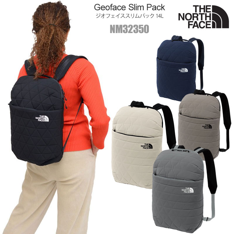 【正規取扱店】ノースフェイス THE NORTH FACE リュック メンズ レディース ジオフェイススリムパック Geoface Slim Pack 14L NM32350 2024SS bpk【鞄】2402trip