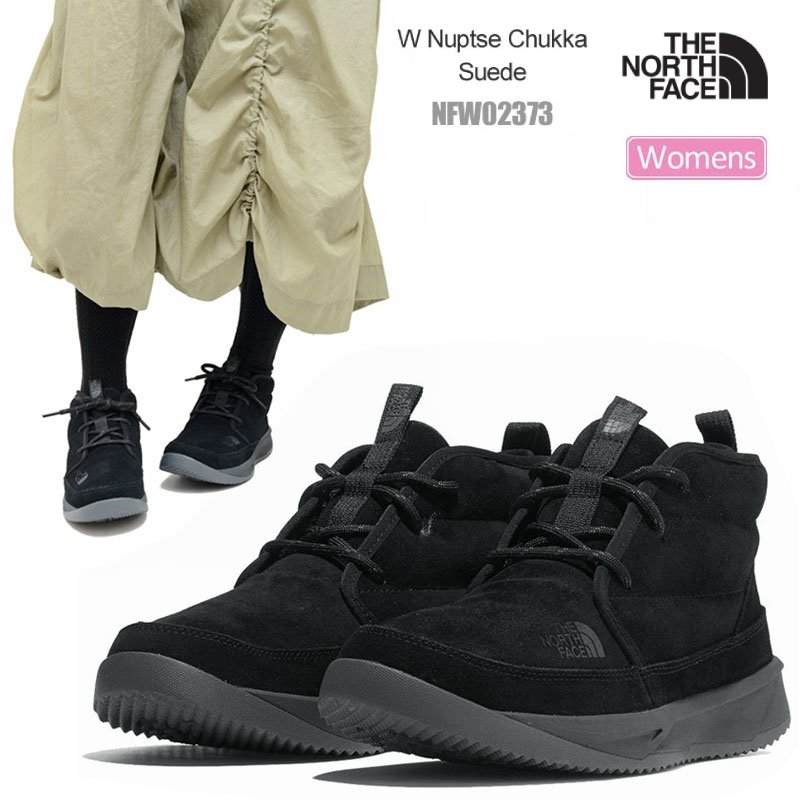 ノースフェイス THE NORTH FACE スノーブーツ レディース ウィメンズ ヌプシチャッカ スエード W Nuptse Chukka Suede NFW02373 2023AW wbt【靴】2309trip【返品交換・ラッピング不可】