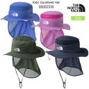 【正規取扱店】ノースフェイス THE NORTH FACE 帽子 キッズ ジュニア ベビー レディース サンシールドハット Kids' Sunshield Hat NNJ02316 2024SS 2403trip[M便 1/1]