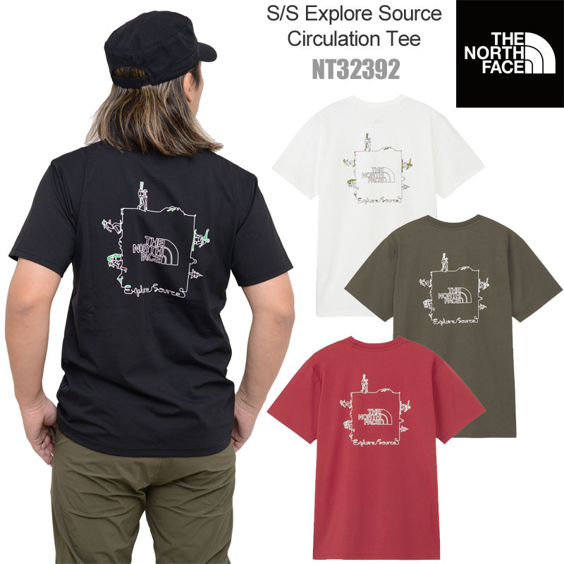 【正規取扱店】ノースフェイス THE NORTH FACE Tシャツ 半袖 メンズ ショートスリーブエクスプロールソースサーキュレーションティー NT32392 2024SS sst 【服】2403trip[M便 1/1]のサムネイル