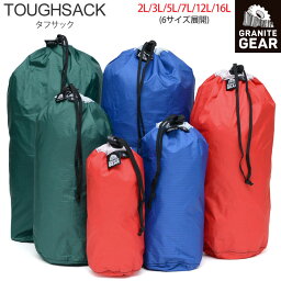 グラナイトギア GRANITE GEAR スタッフバッグ メンズ レディース タフサック TOUGHSACK 2L 3L 5L 7L 12L 16L 2024SS【鞄】2404trip[M便 1/2]