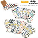 ジムマスター gym master 靴下 メンズ レディース ハッピーペイントアンクルソックス 23-25cm 25-27cm G957394 2024SS 2...