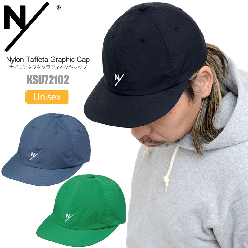 N/ ニュートラルワークス NEUTRALWORKS 帽子 メンズ レディース フリーサイズ ナイロンタフタグラフィックキャップ NYLON TAFFETA GRAPHIC CAP KSU72102 2024SS 2404trip[M便 1/1]