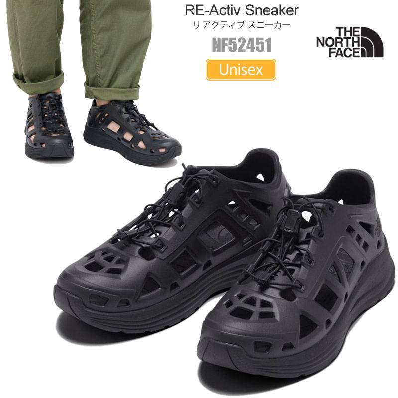 ノースフェイス スニーカー メンズ ノースフェイス THE NORTH FACE スニーカー サンダル メンズ レディース リ アクティブ スニーカー RE-Activ Sneaker NF52451 2024SS【靴】2404trip