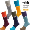 ザ・ノース・フェイス THE NORTH FACE 靴下 ソックス メンズ レディース ハイカーズクルー Hikers Crew NN82422 2024AW ...