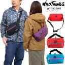 ワイルドシングス WILD THINGS メンズ レディース ウエストバッグ WT-380-3803 2024AW【鞄】2411trip