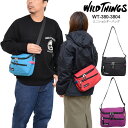 ワイルドシングス WILD THINGS ショルダーバッグ メンズ レディース ミニショルダー WT-380-3804 2024AW 【鞄】2411trip[M...