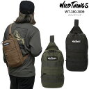 ワイルドシングス WILD THINGS メンズ レディース スリングバッグ WT-380-3009 2025SS【鞄】2503trip