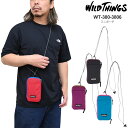 ワイルドシングス WILD THINGS ショルダーバッグ メンズ レディース ミニポーチ WT-380-3806 2025SS【鞄】2503trip[M便 1...